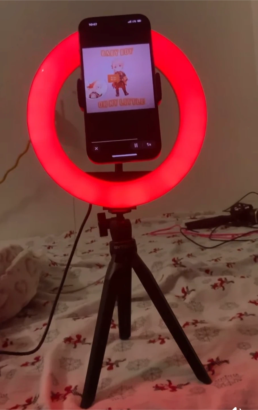 LED Ring Light with Tripod - photo 2