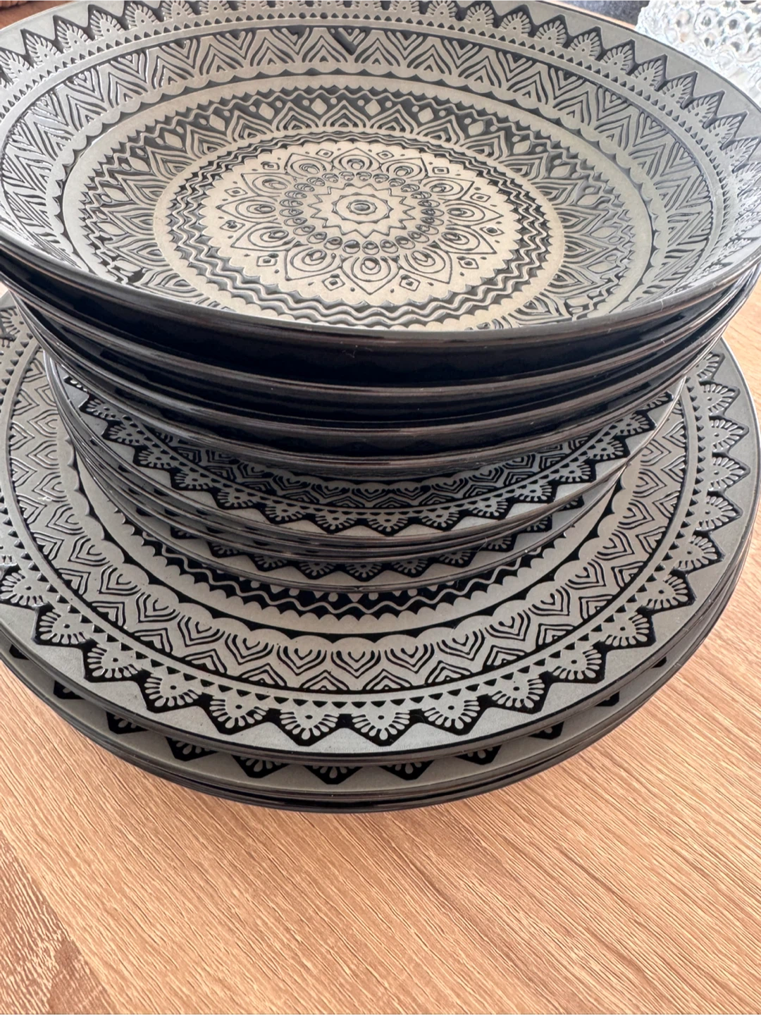 Set of 4 Decorative Dinner Plates