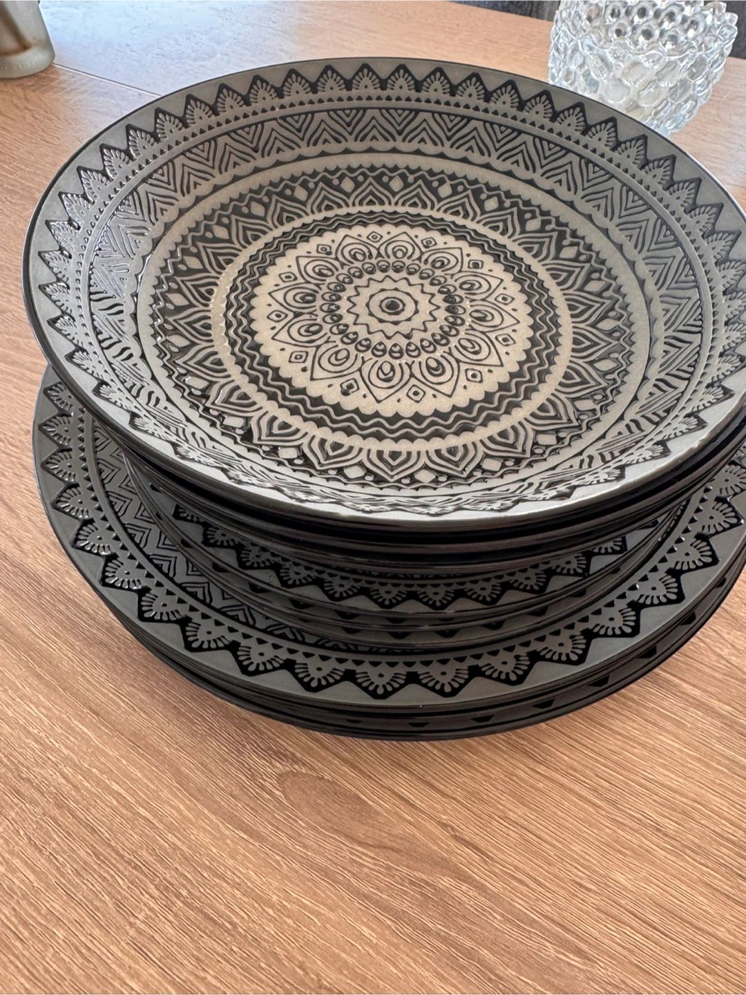 Set of 4 Decorative Dinner Plates - photo 2