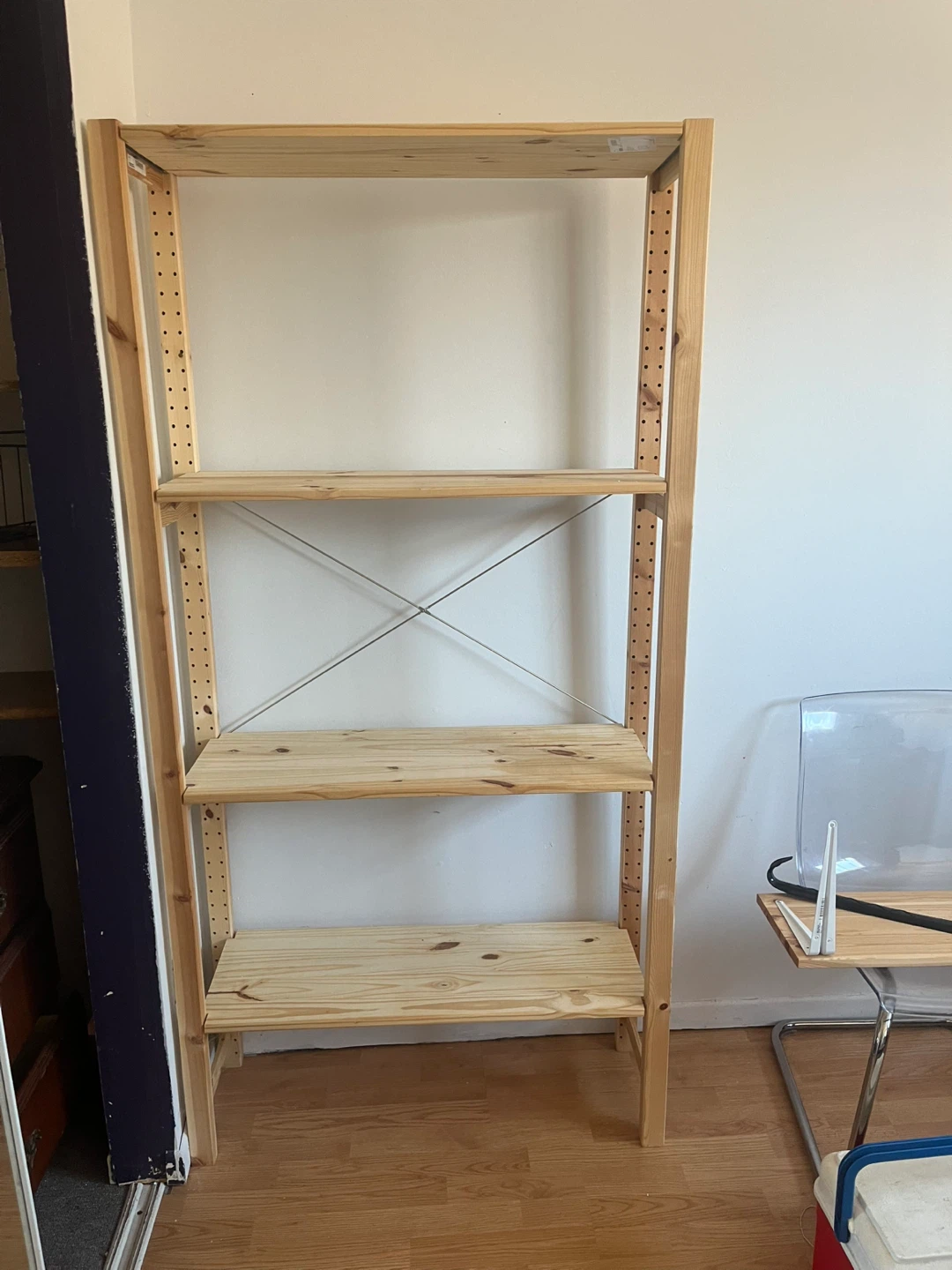 IKEA Wooden 4-Shelf