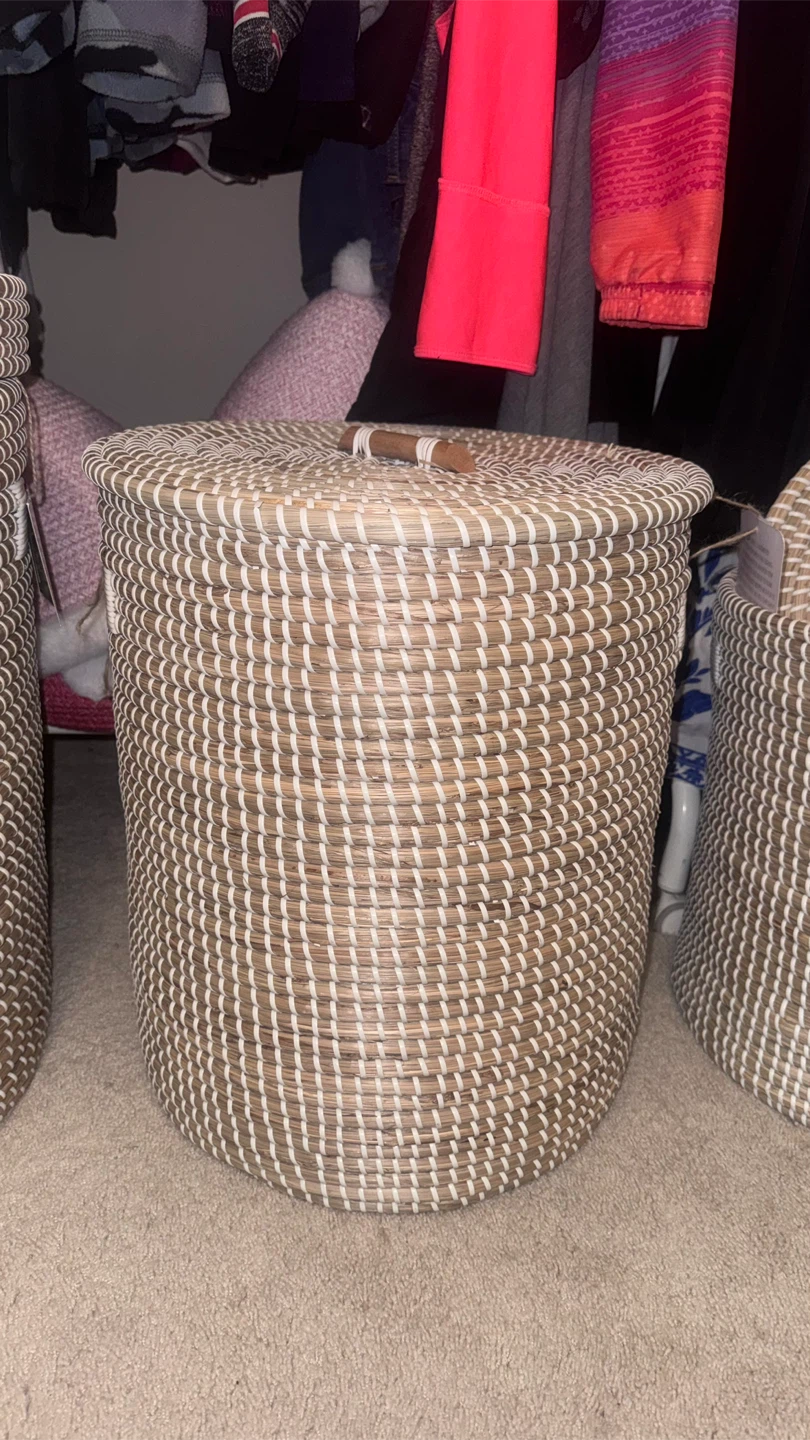 Woven Storage Basket with Lid - photo 4