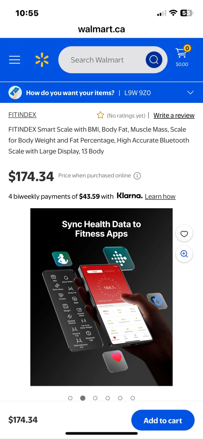 FITINDEX : LUX SMART BODY SCALE - photo 2