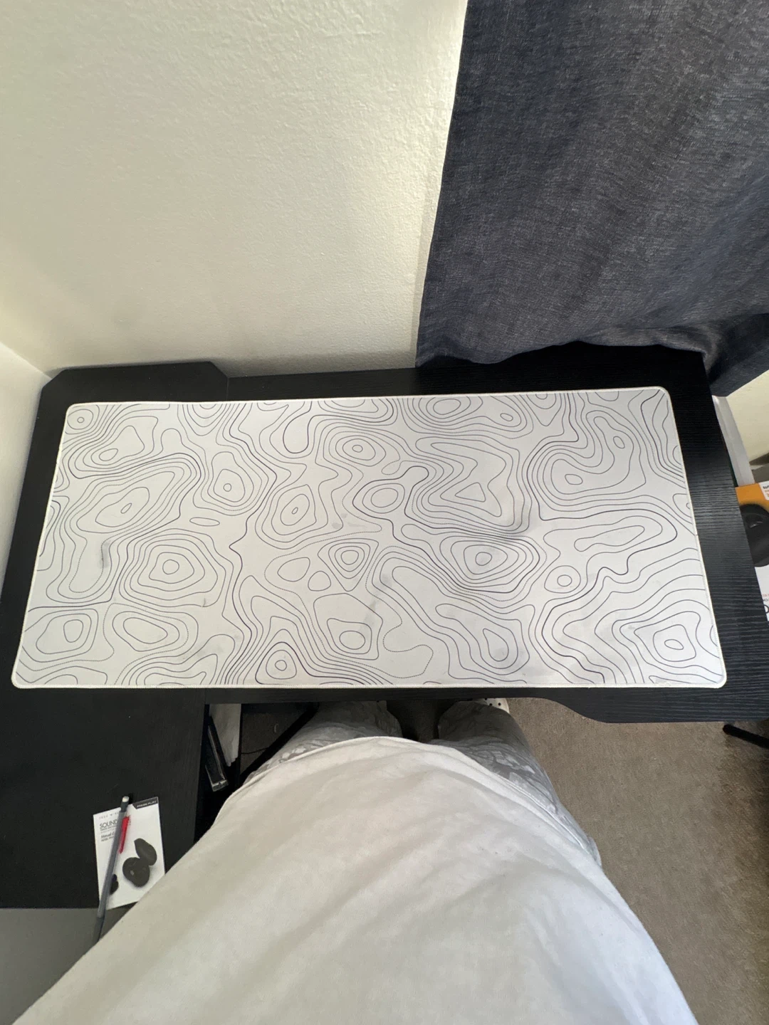 Desk Mat - Topographic Design