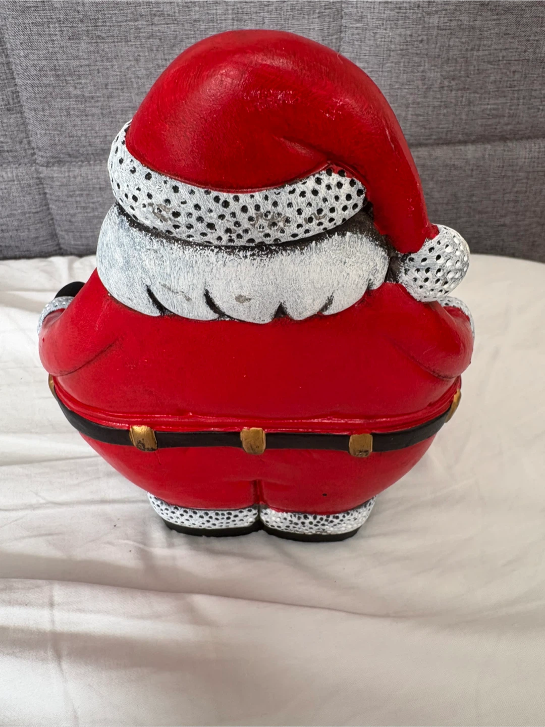 Santa Claus Candy Bowl Dish Holder - photo 3