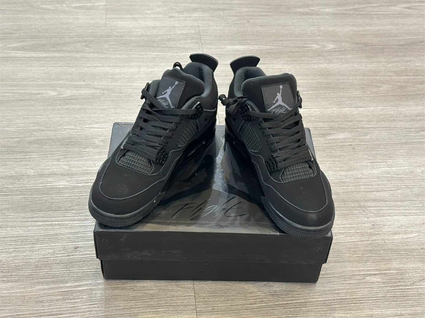 Air Jordan 4 "Black Cat" Sneakers - photo 2