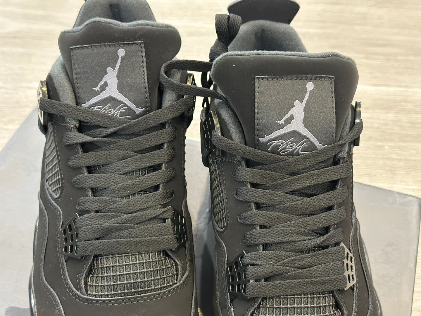Air Jordan 4 "Black Cat" Sneakers - photo 4