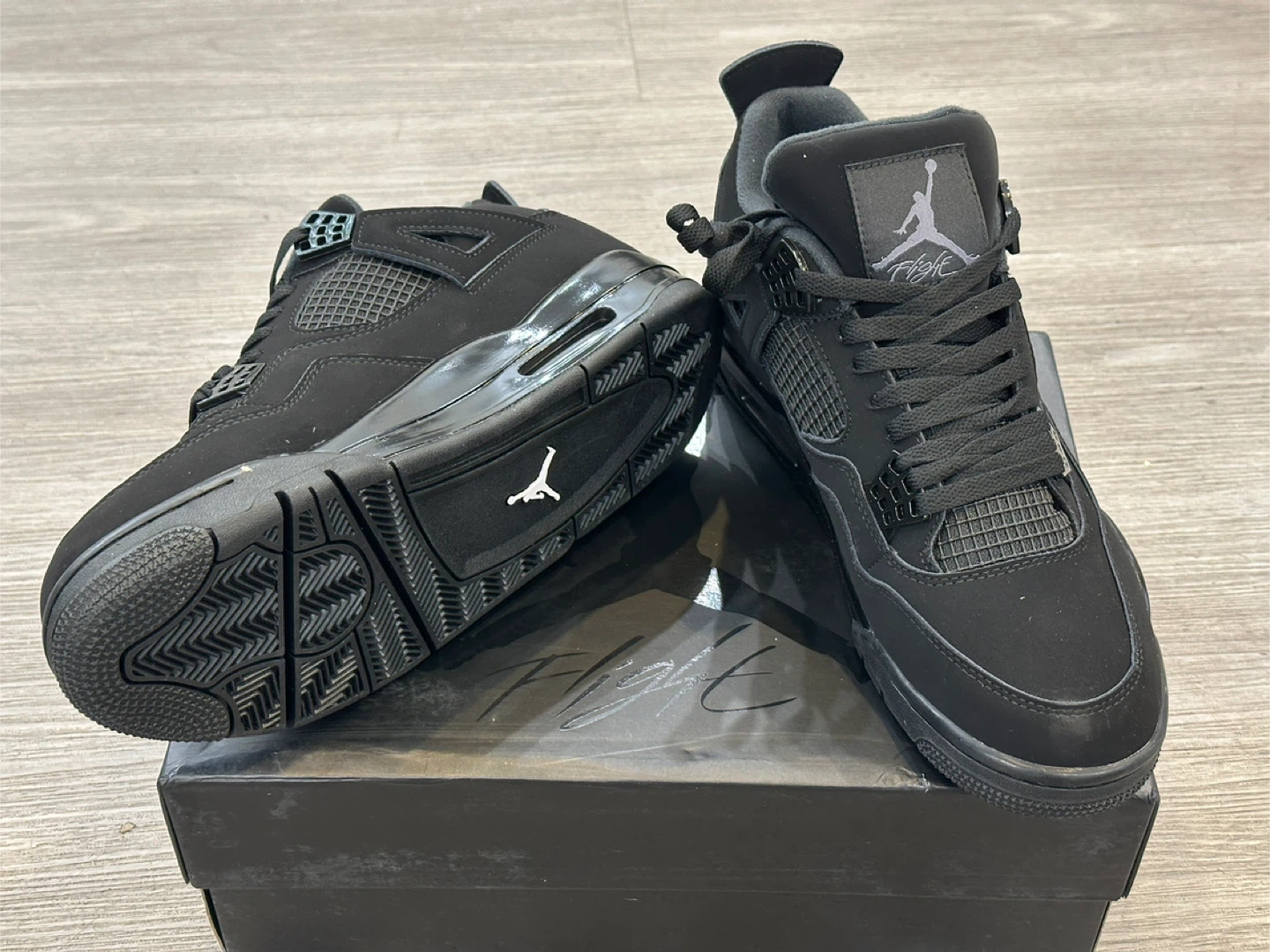 Air Jordan 4 "Black Cat" Sneakers - photo 3