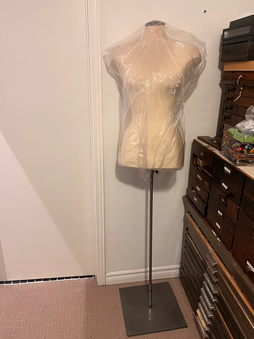 Mannequin Torso Form with Stand