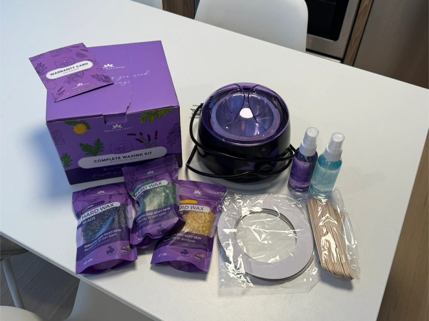Tress Wellness Complete Waxing Kit with Warmer - photo 2
