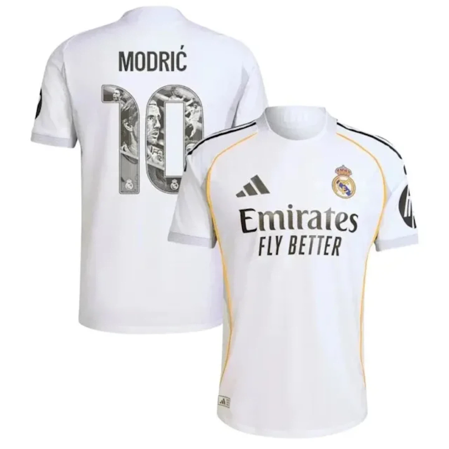 Adidas Real Madrid Home Jersey Luka Modrić #10 Limited edition