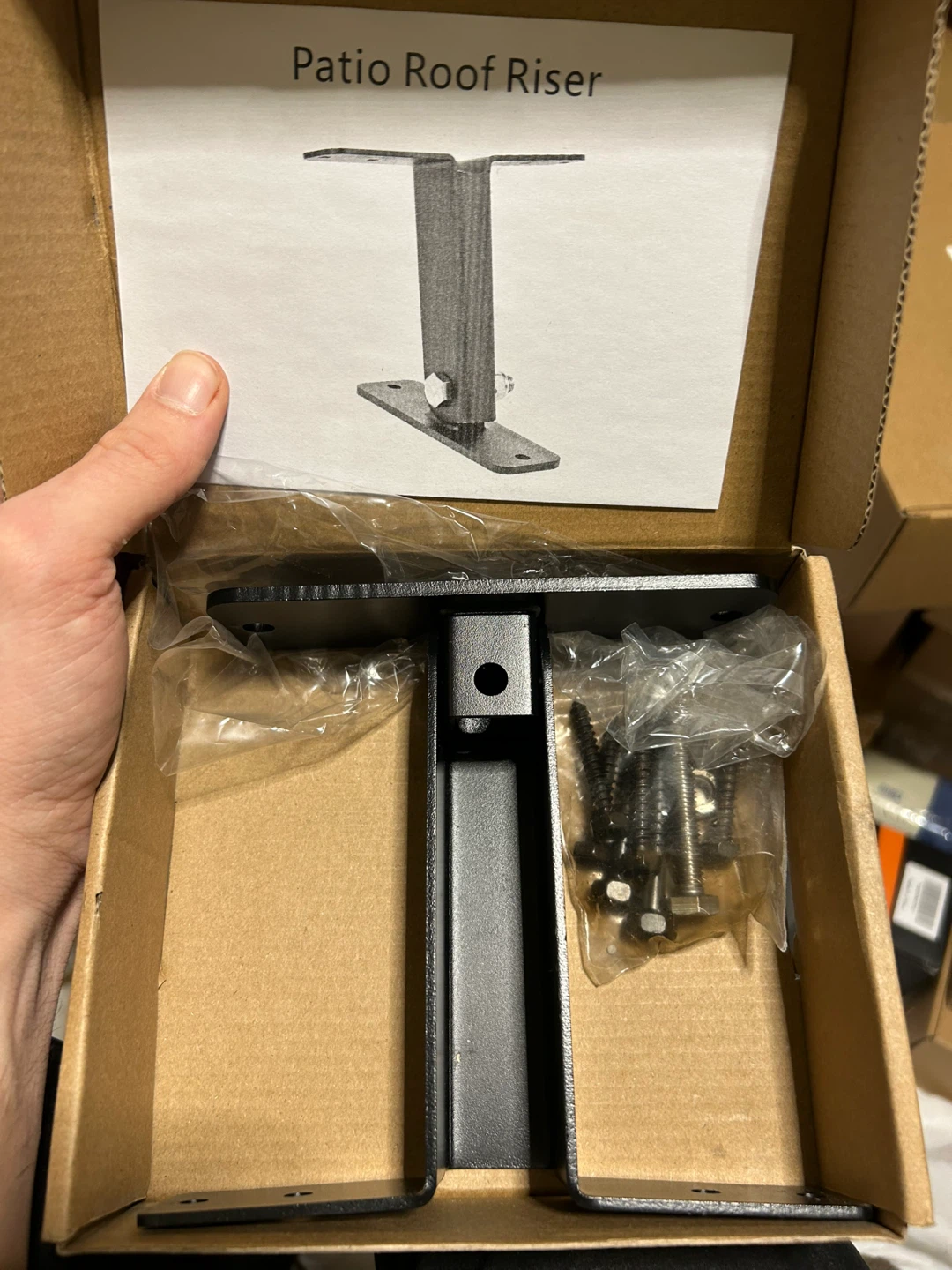Ailtrail Heavy Duty Patio Roof Riser Post (1 Pack)