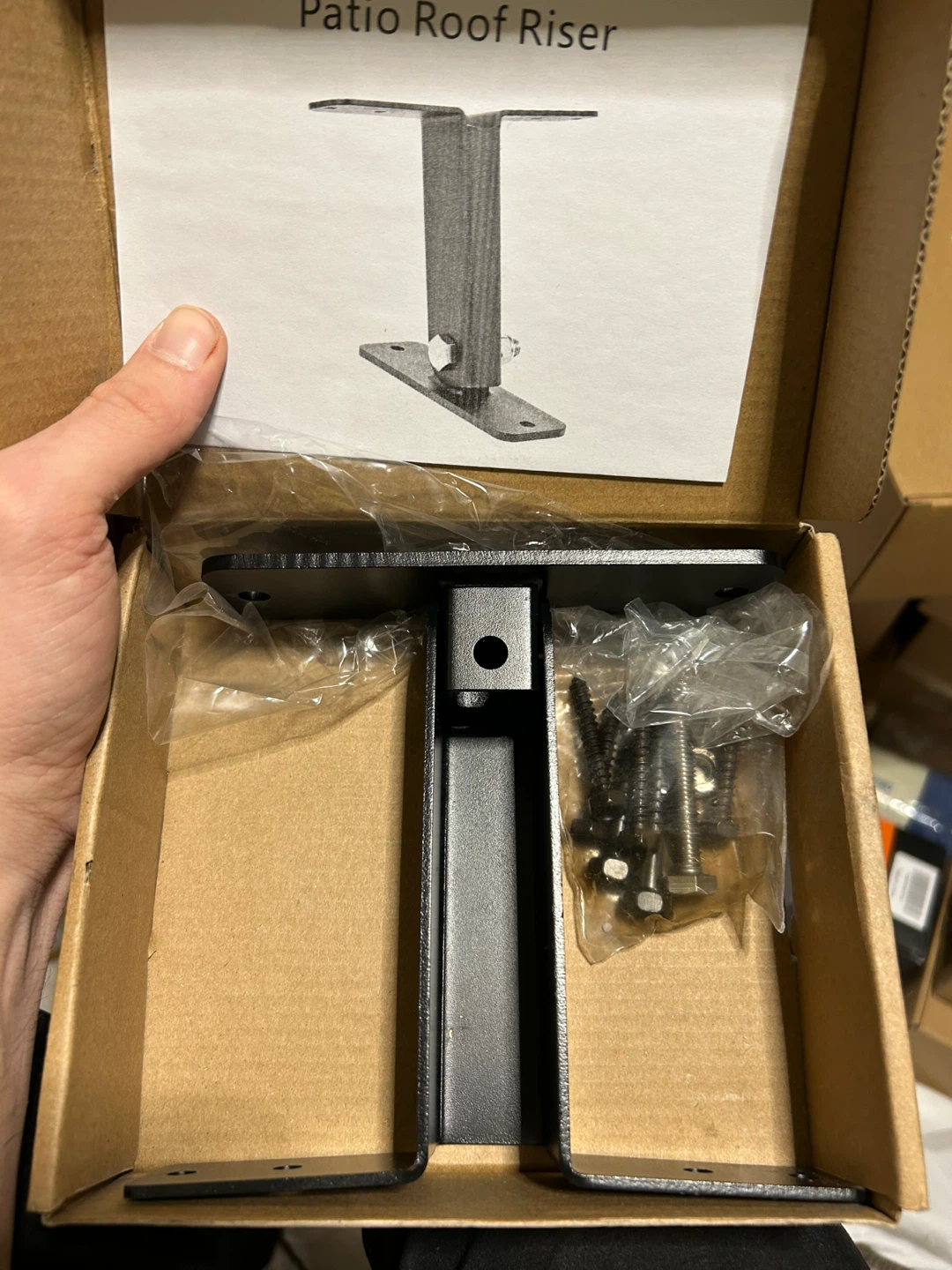 Ailtrail Heavy Duty Patio Roof Riser Post (1 Pack) - photo 3