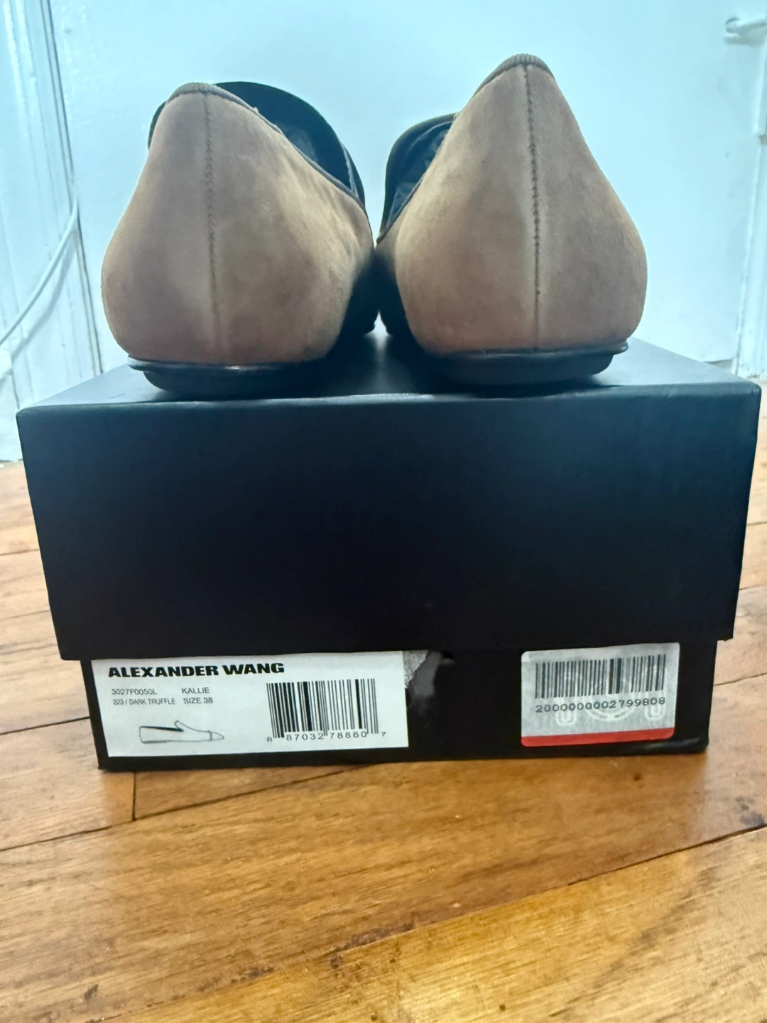 Alexander Wang Suede Loafers Size 38 - photo 2