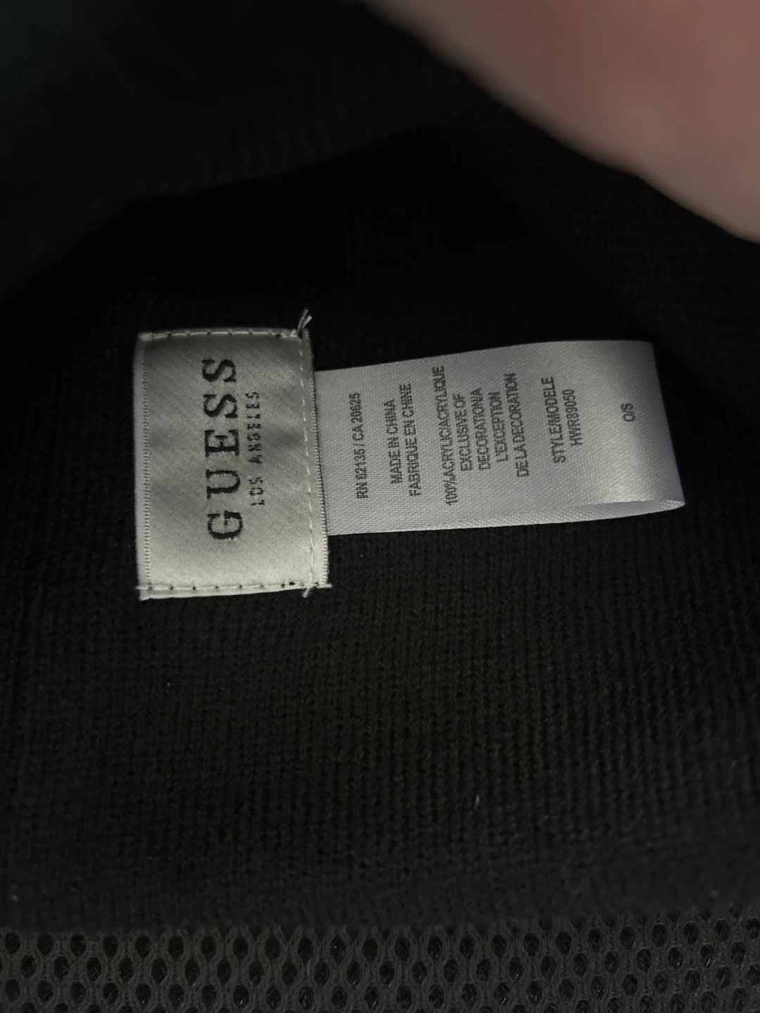 Guess Beanie Hat Black OS - photo 2