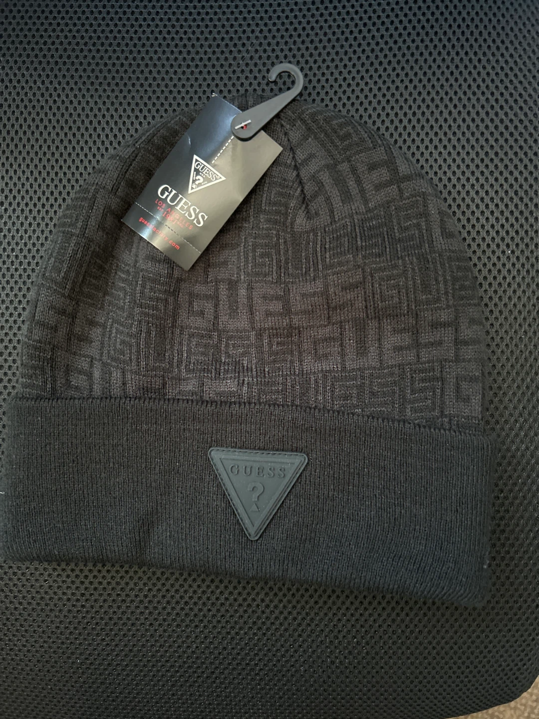 Guess Beanie Hat Black OS