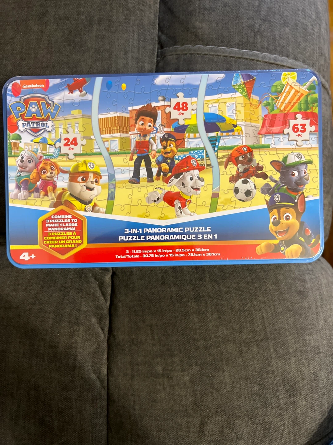 Paw Patrol 3-in-1 Panoramic Puzzle