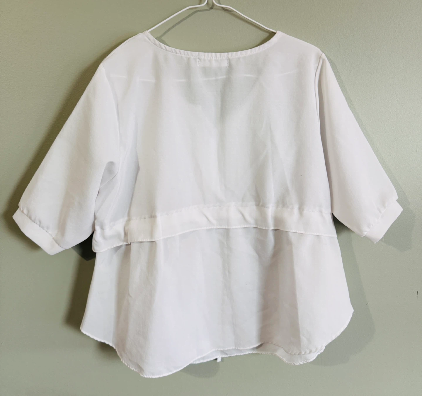 White Blouse made in Korea - photo 2