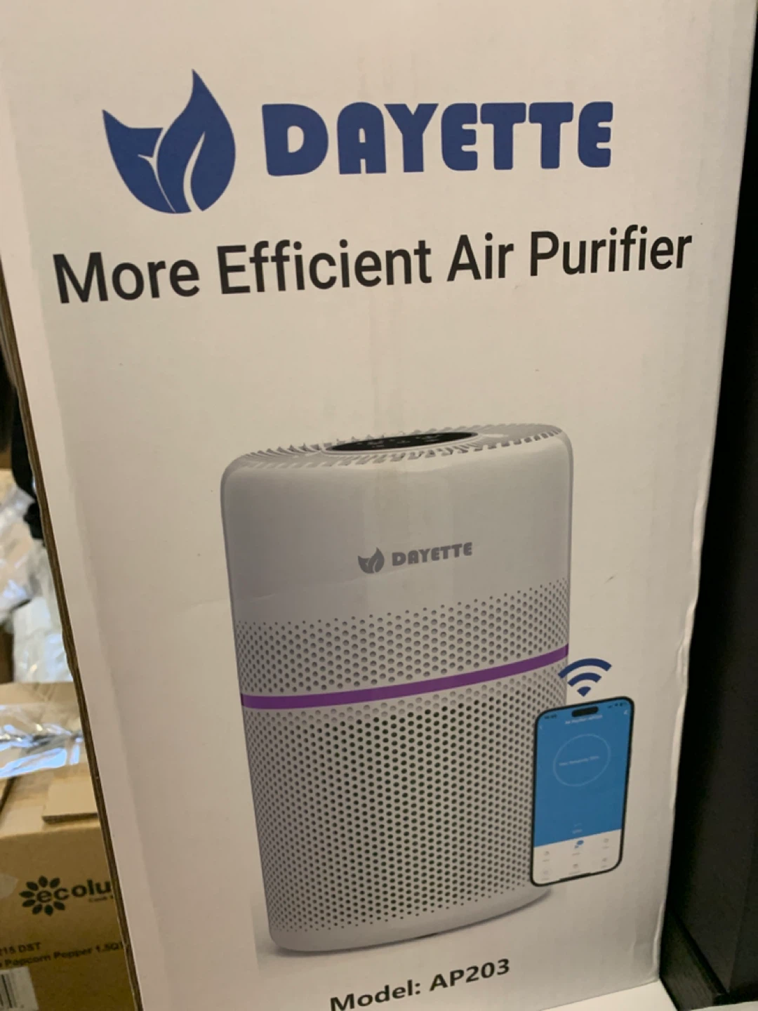 New in box DAYETTE AP203 Air Purifier