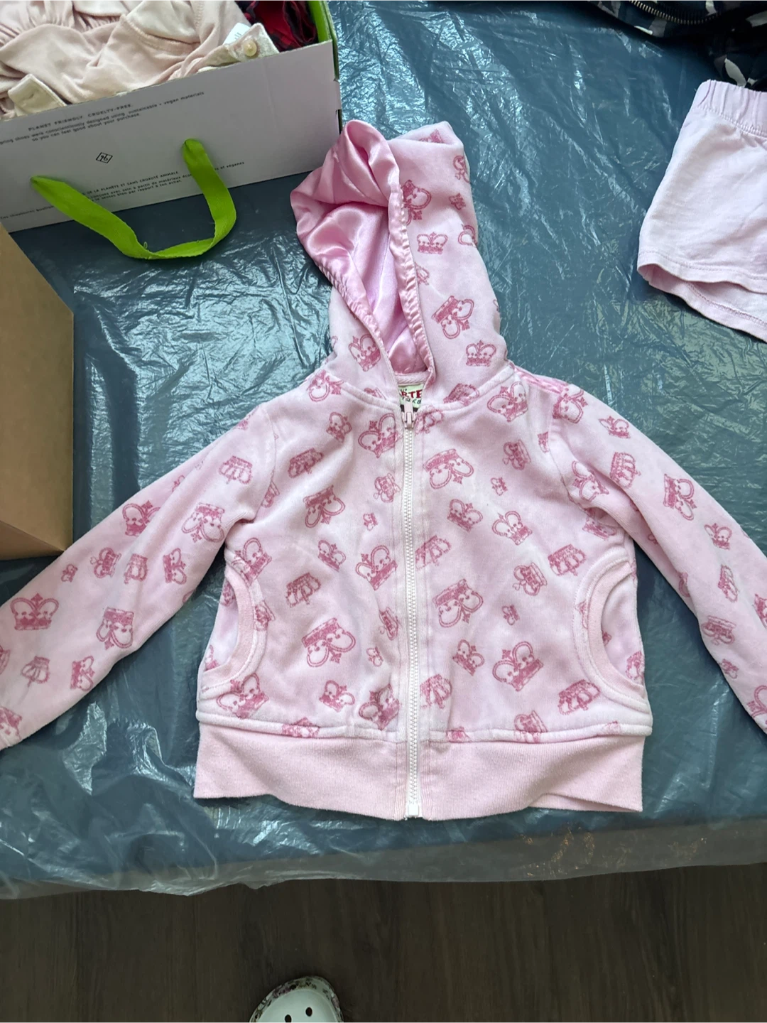 Carter's Baby Girl Velvet Dress 3m - photo 3