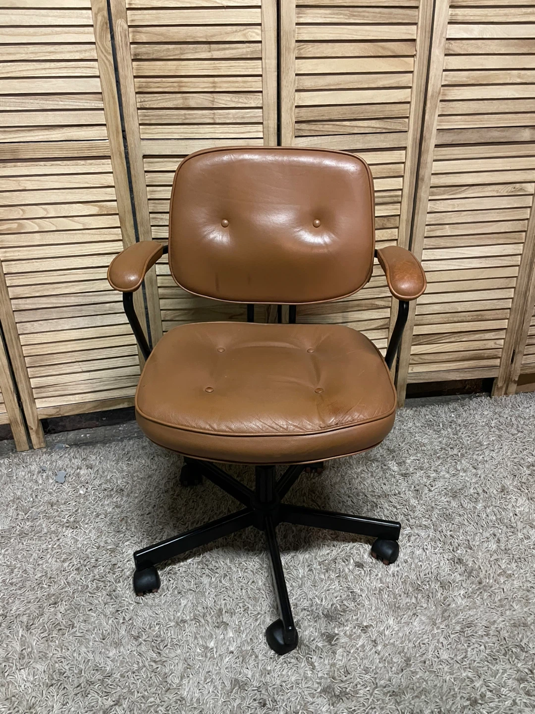 IKEA Leather Office Chair