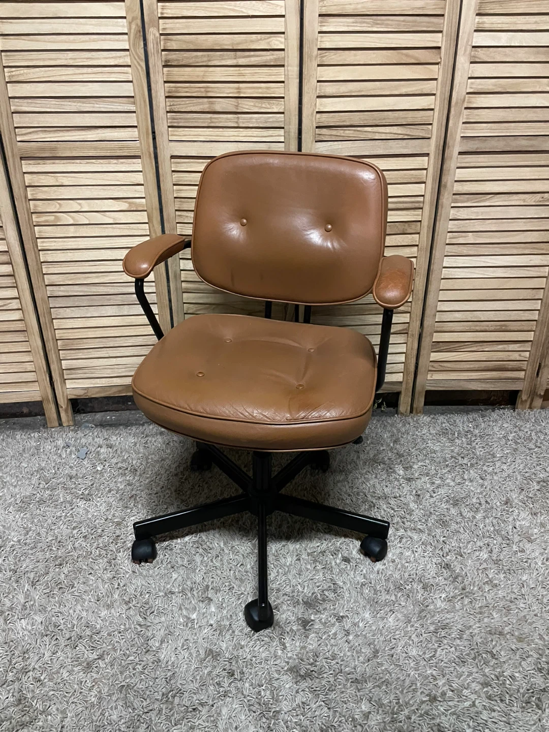 IKEA Leather Office Chair - photo 3