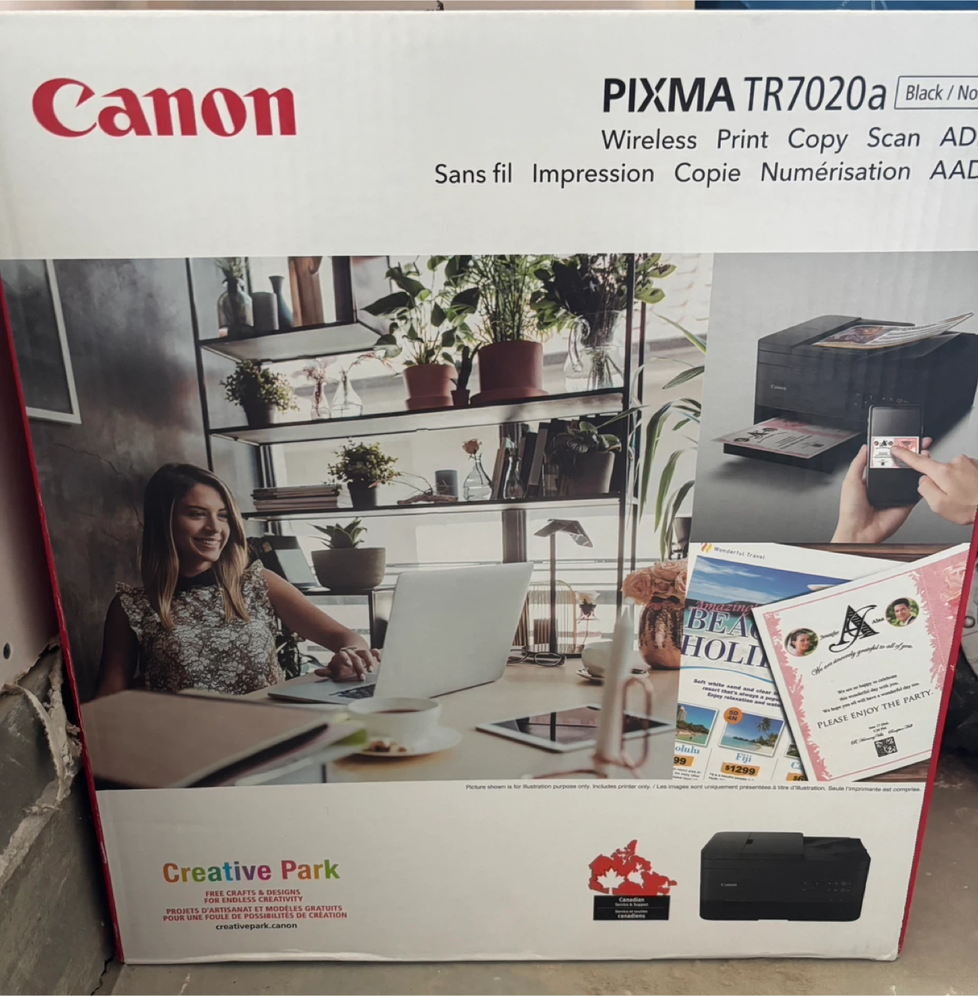 Canon PIXMA TR7020a Printer