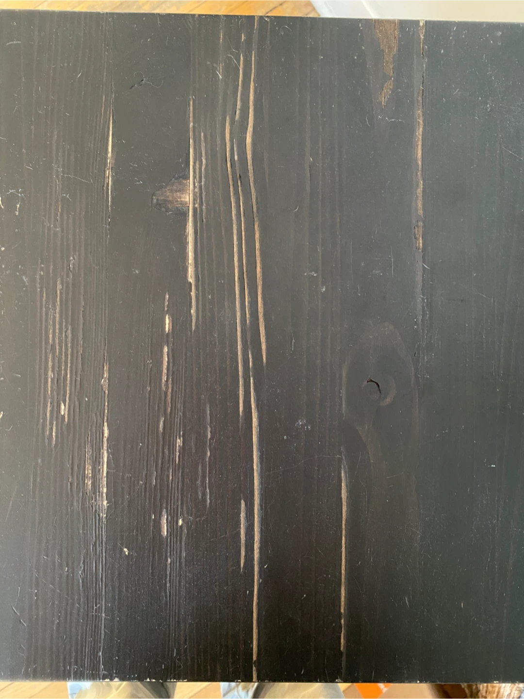 Black Storage Cabinet with Door - photo 3