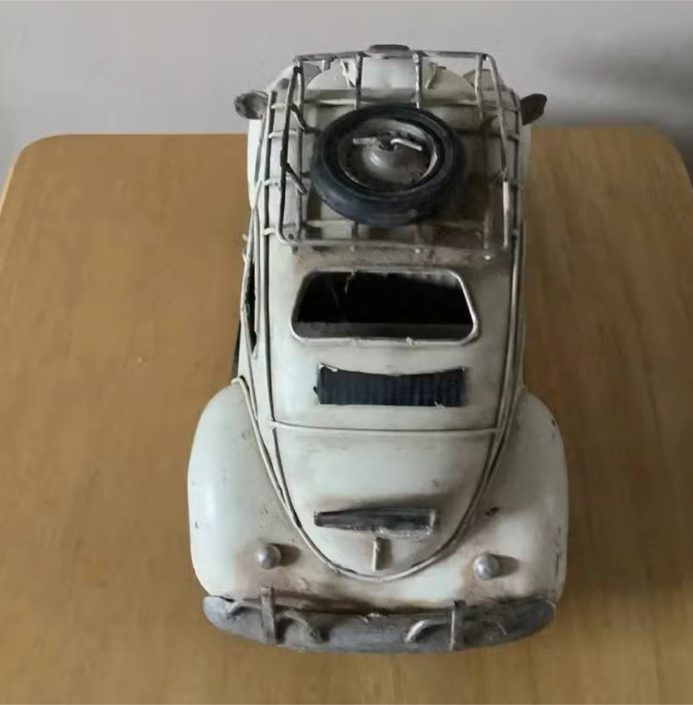 Vintage Metal Volkswagen Beetle Car Decor - photo 5