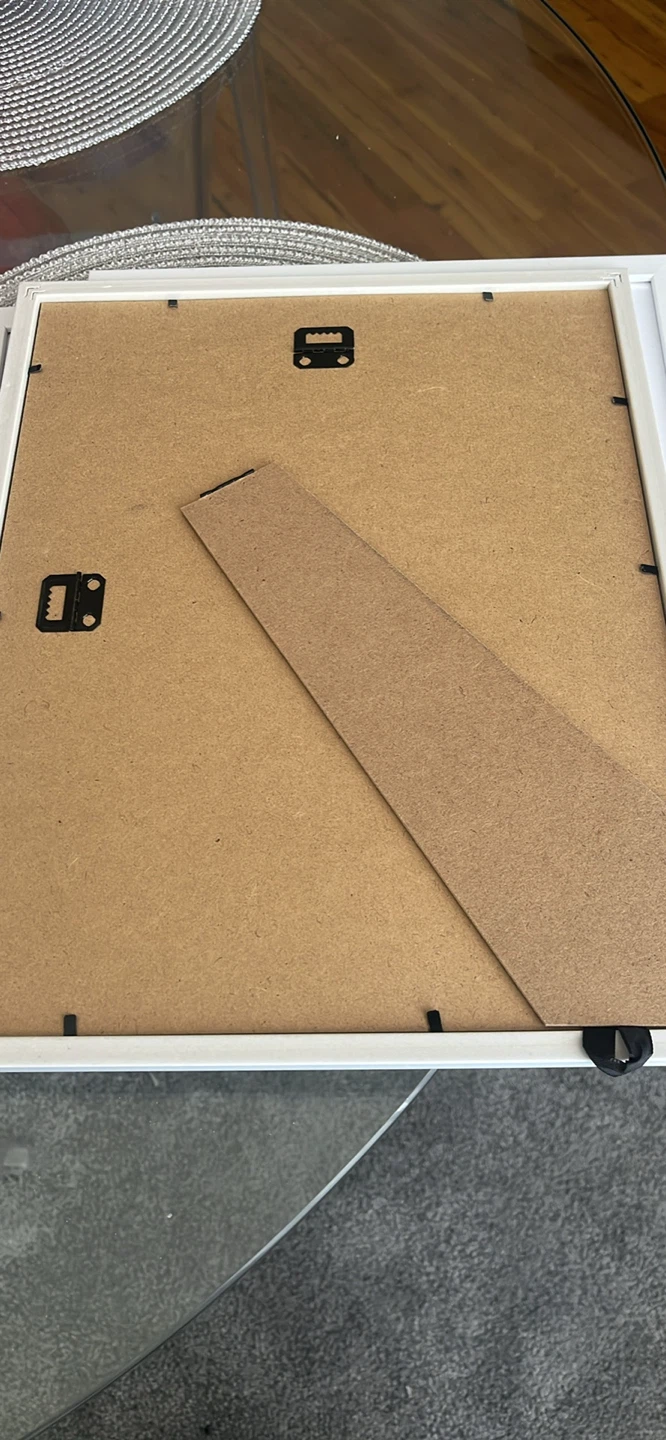 White picture frames x3 - photo 2