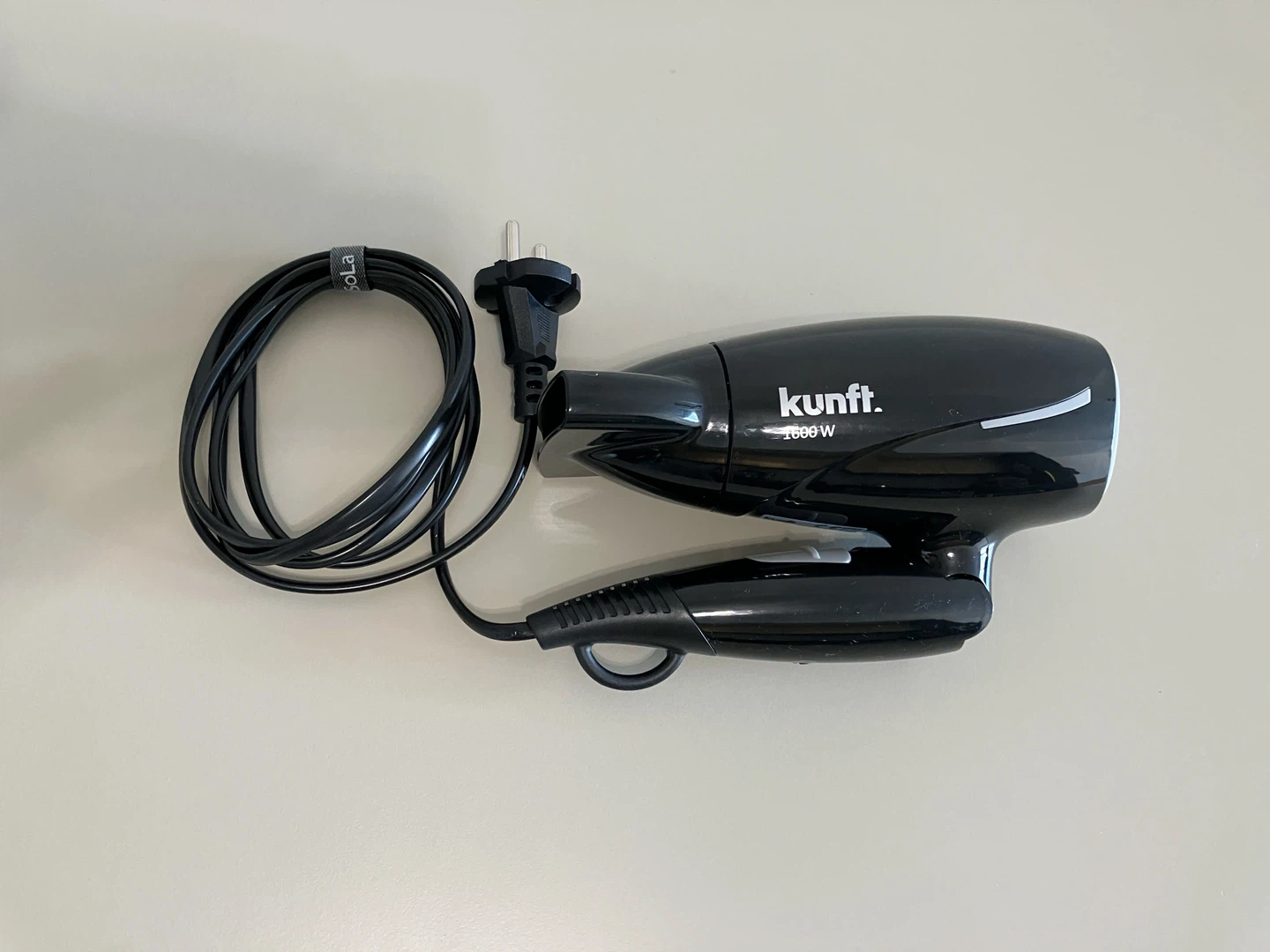 Kunft Dual Voltage Travel Hair Dryer - 1600W