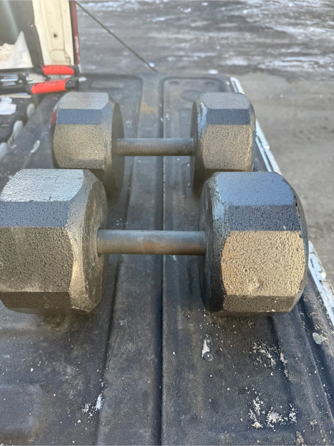 SA Gear 35 lb Hex Dumbbells (Set of 2) - photo 2