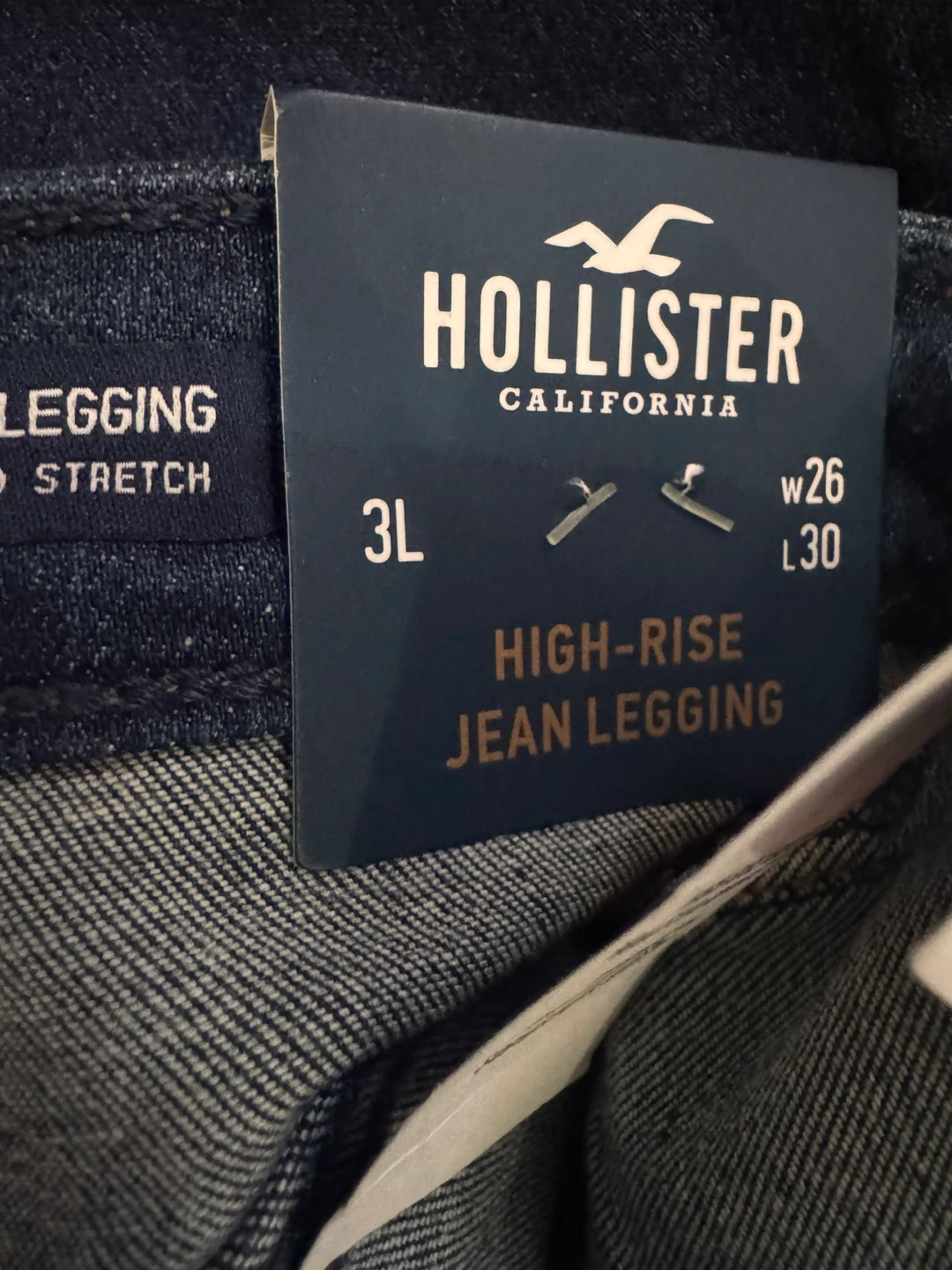 Hollister High-Rise Jean Legging W26 L30