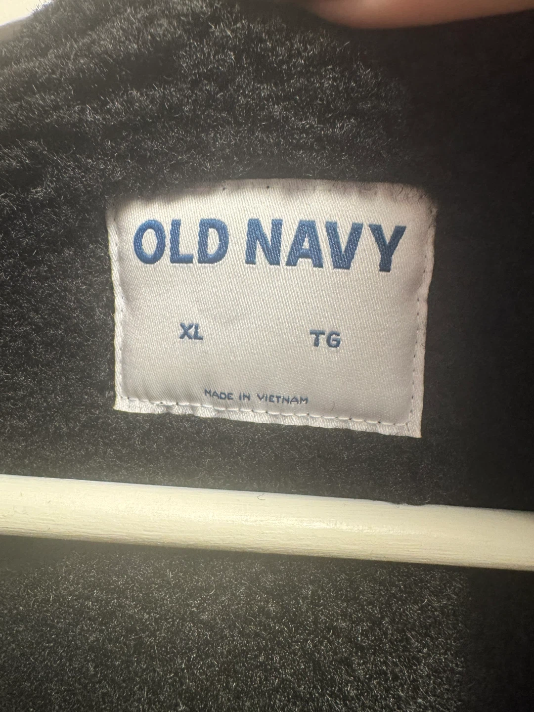 Old Navy Faux Leather Sherpa Lined Jacket - photo 3