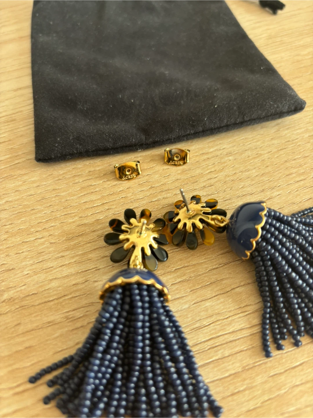 J.Crew Floral Tassel Earrings - photo 3