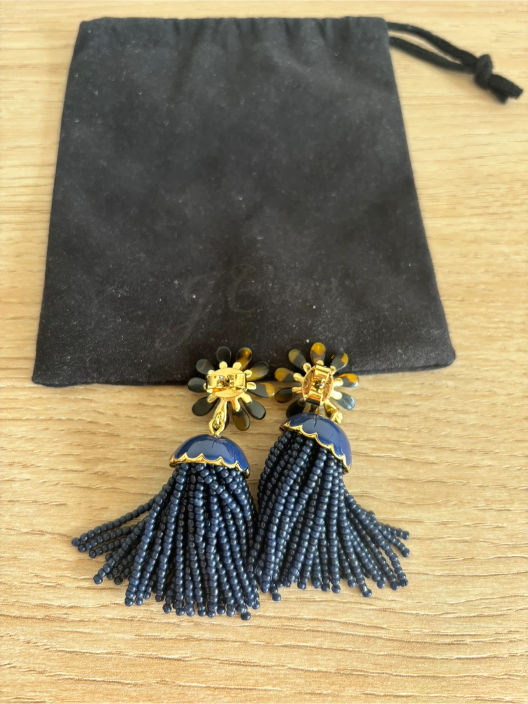 J.Crew Floral Tassel Earrings - photo 2
