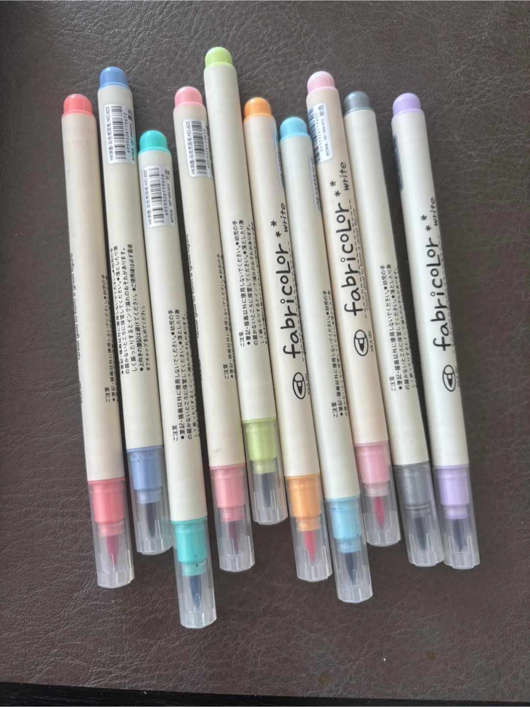 Fabricolor Fabric Markers Set Xiulibi 10pcs
