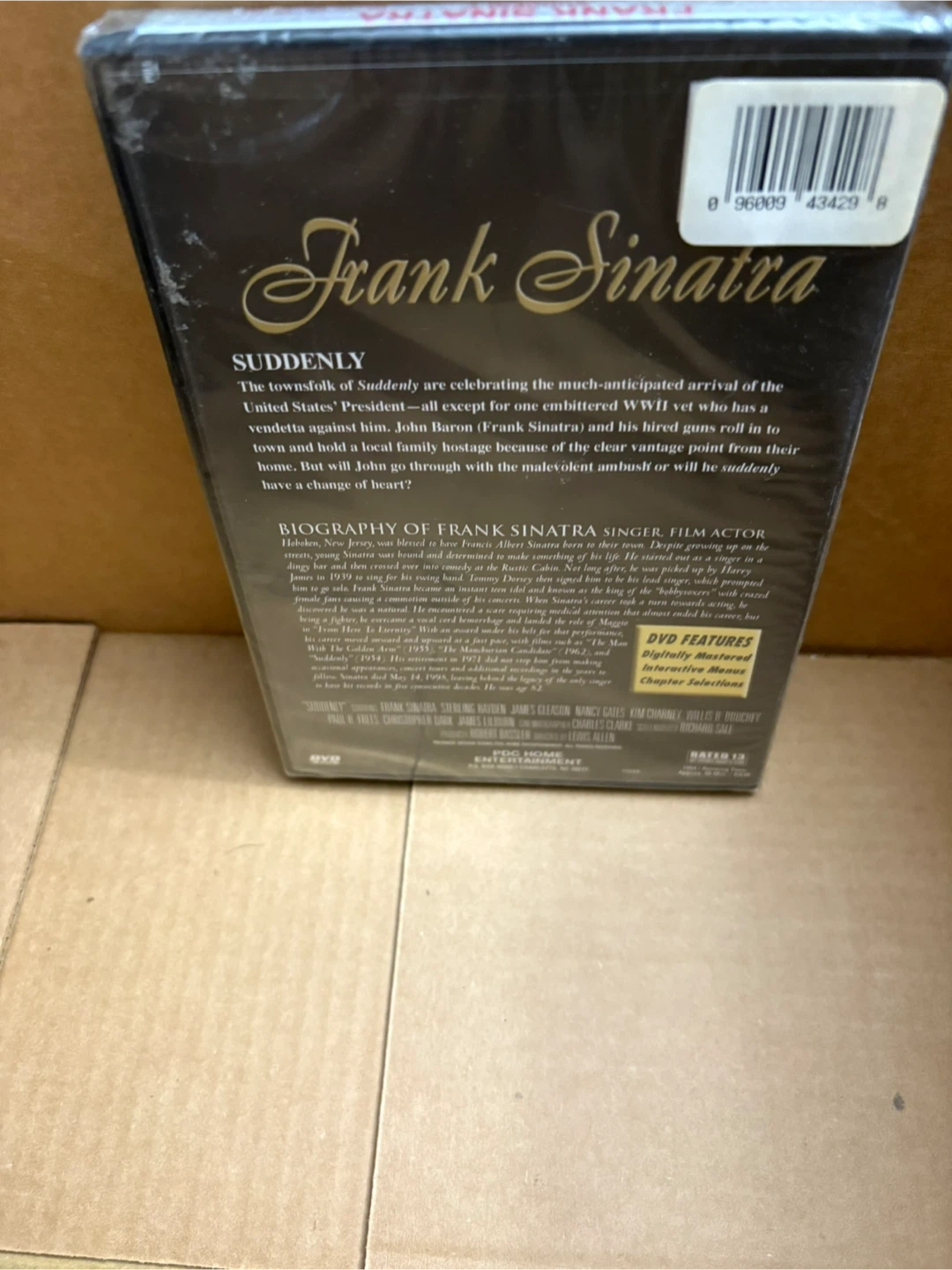 Suddenly DVD Collector's Edition starring Frank Sinatra - photo 2