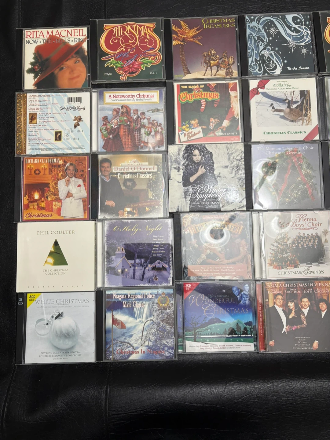 Collection of Christmas Music CDs