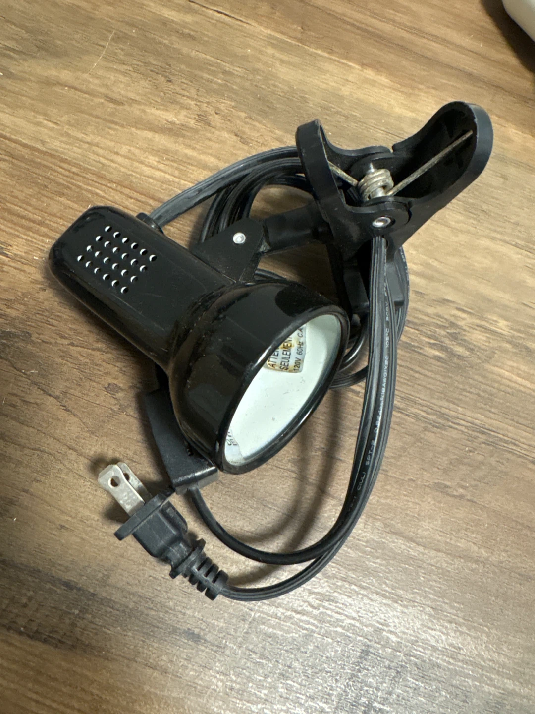 Set of 3 Black Clip-On and Spot Lamps with Extra Light - photo 4