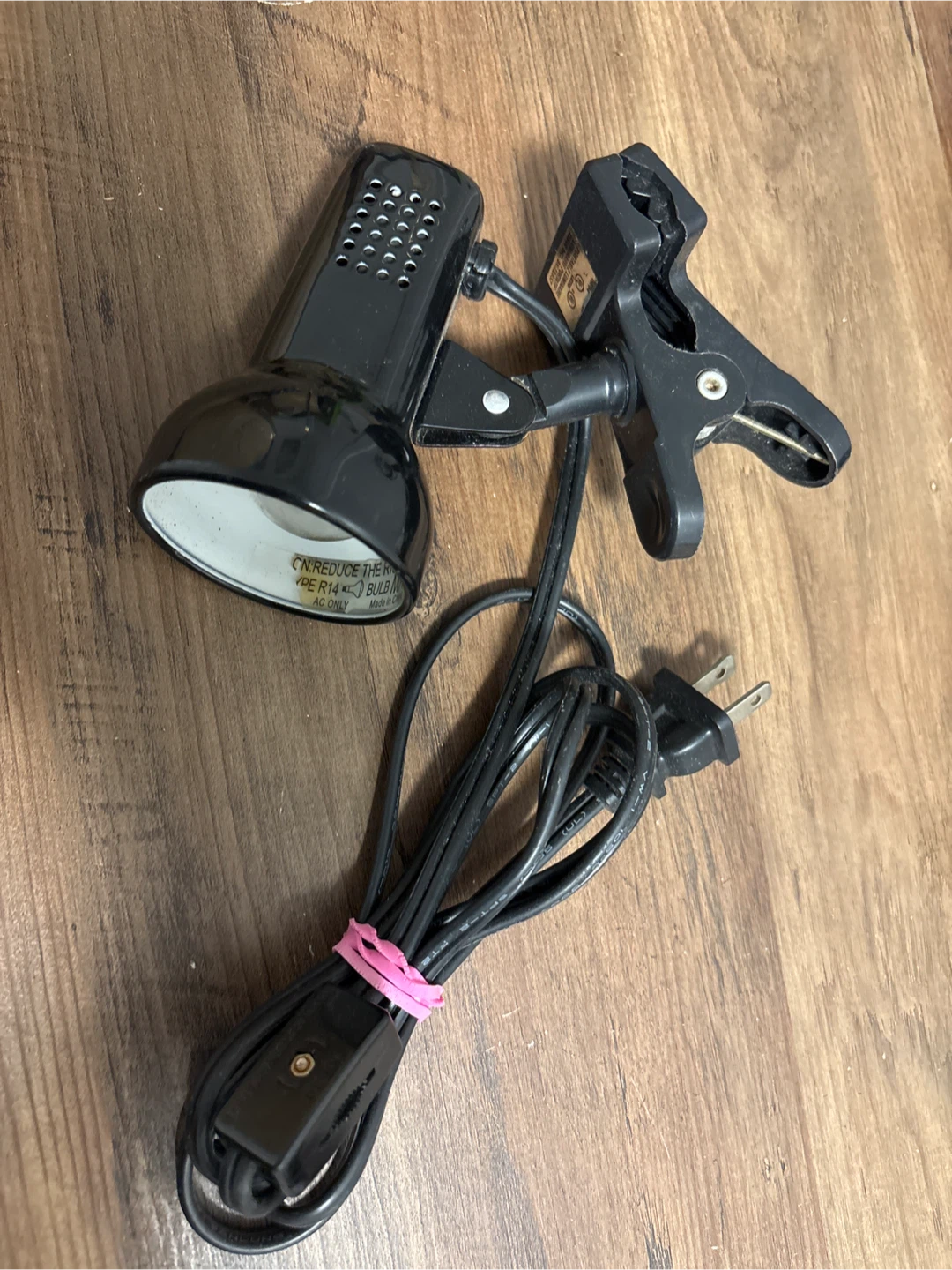 Set of 3 Black Clip-On and Spot Lamps with Extra Light - photo 5