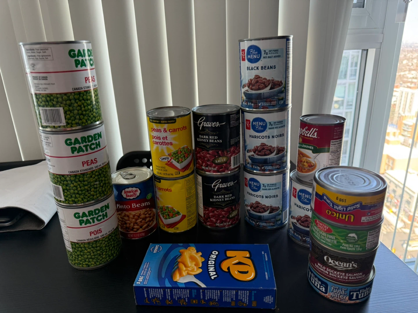 Variety of Canned Goods(All together $5)  Expiry date 2027