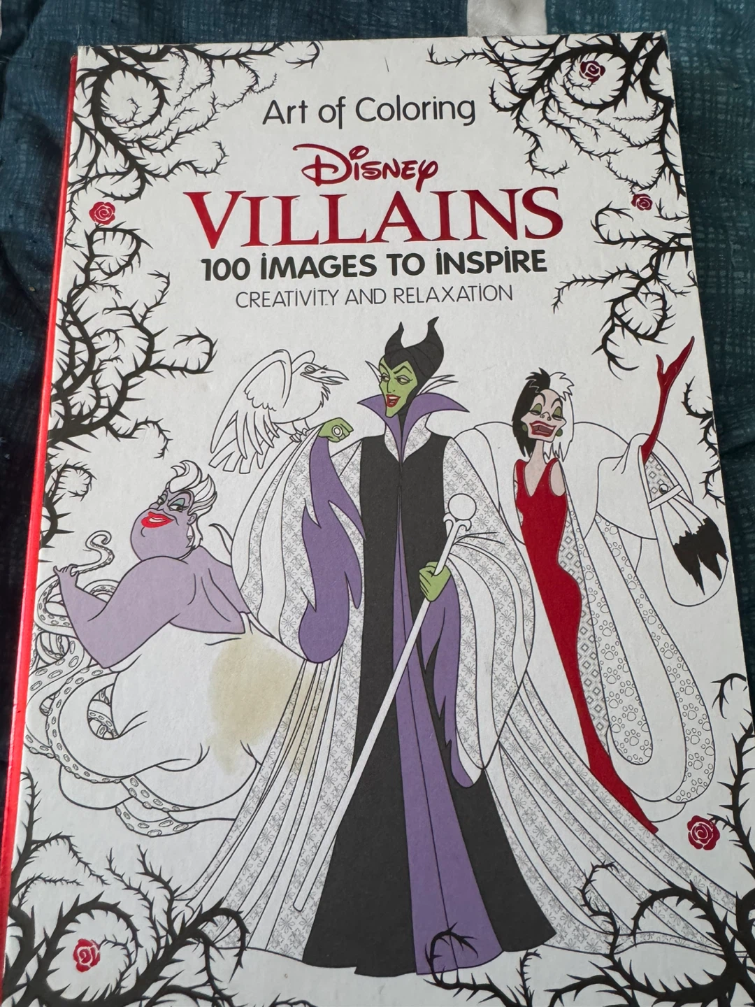 Disney Villains Art of Coloring Book