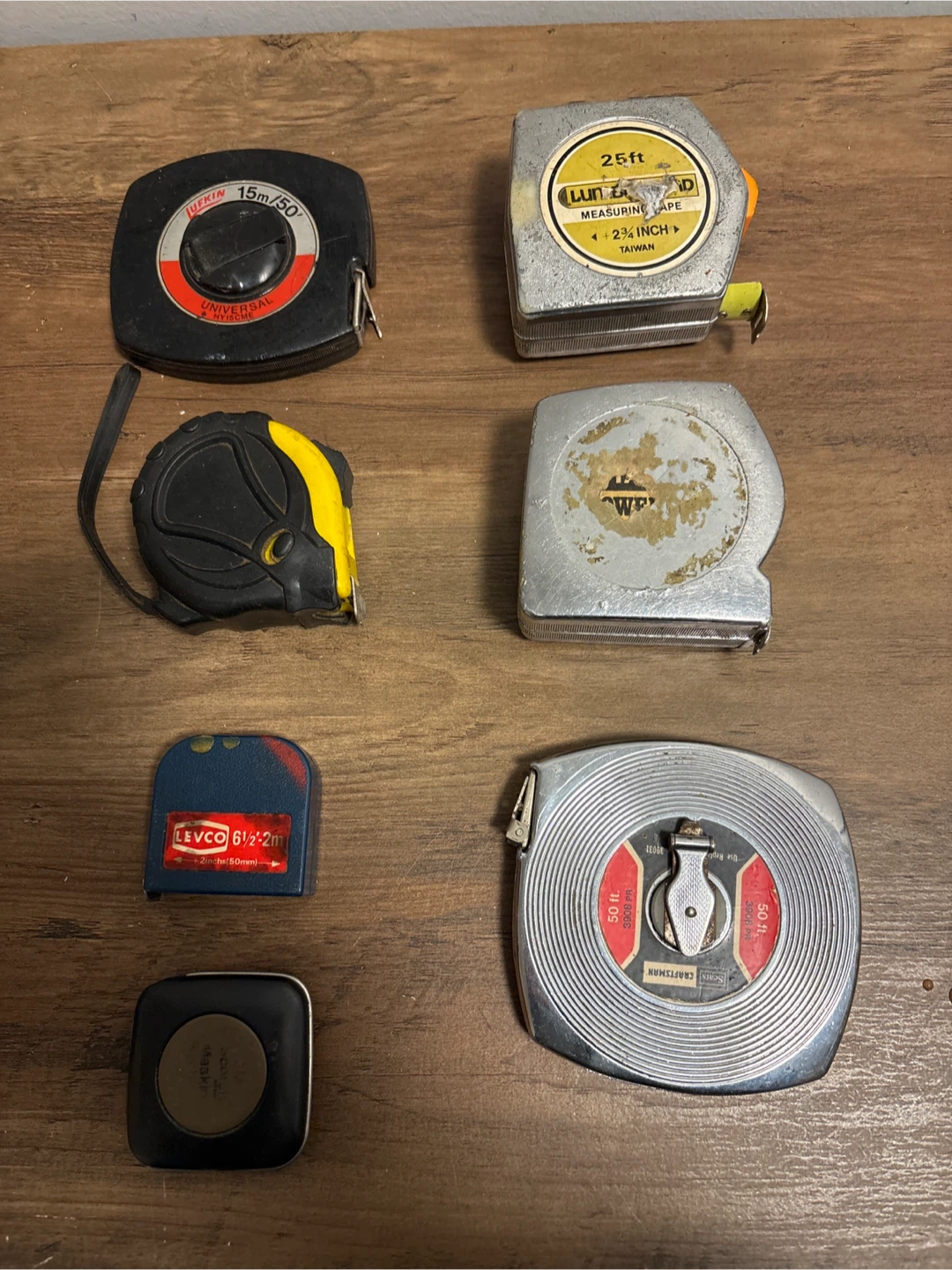 Assorted Measuring Tapes - Lufkin, Craftsman, and more - photo 2