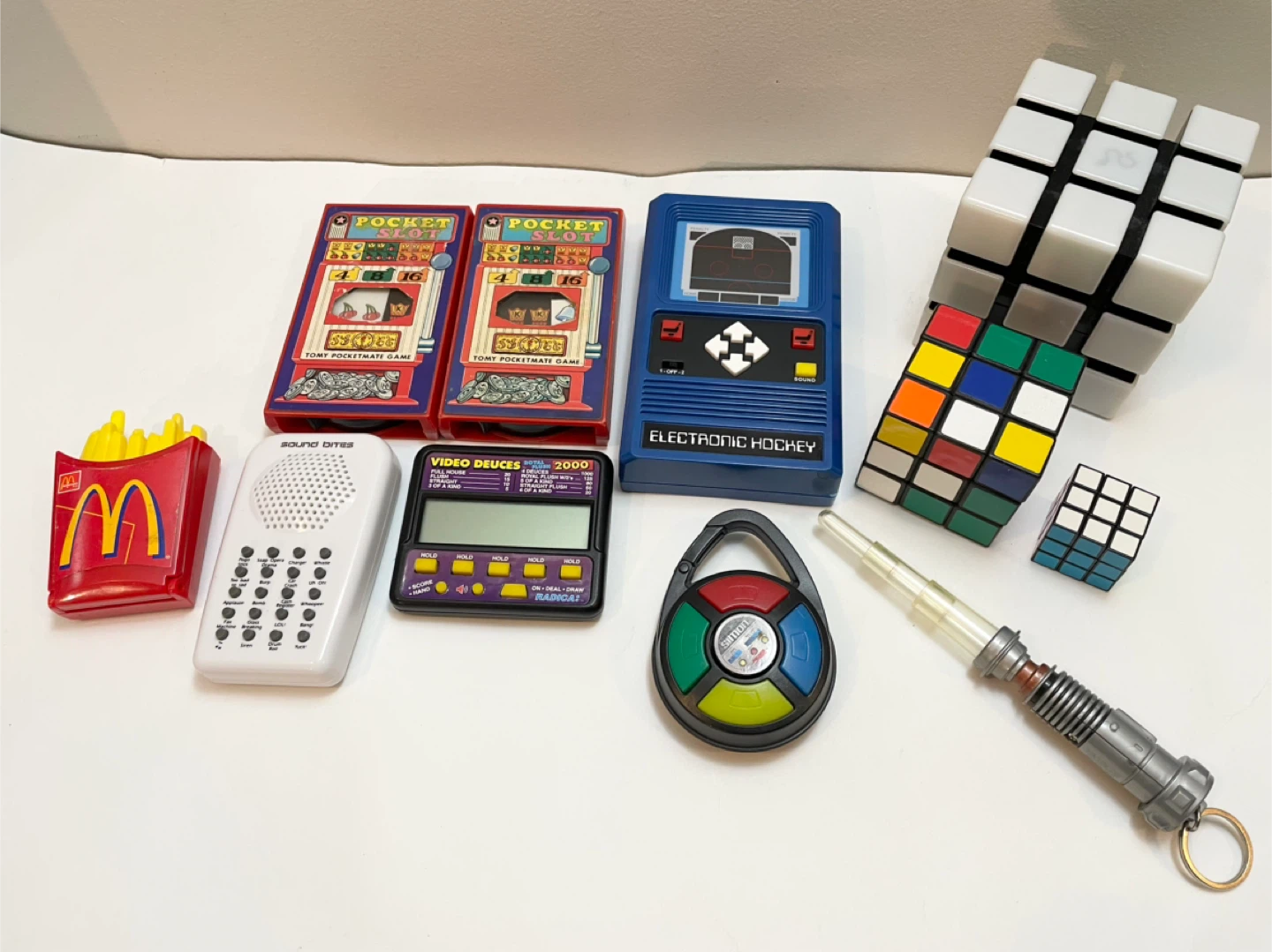 Tomy Pocket Sloty Games and Electronic Hockey