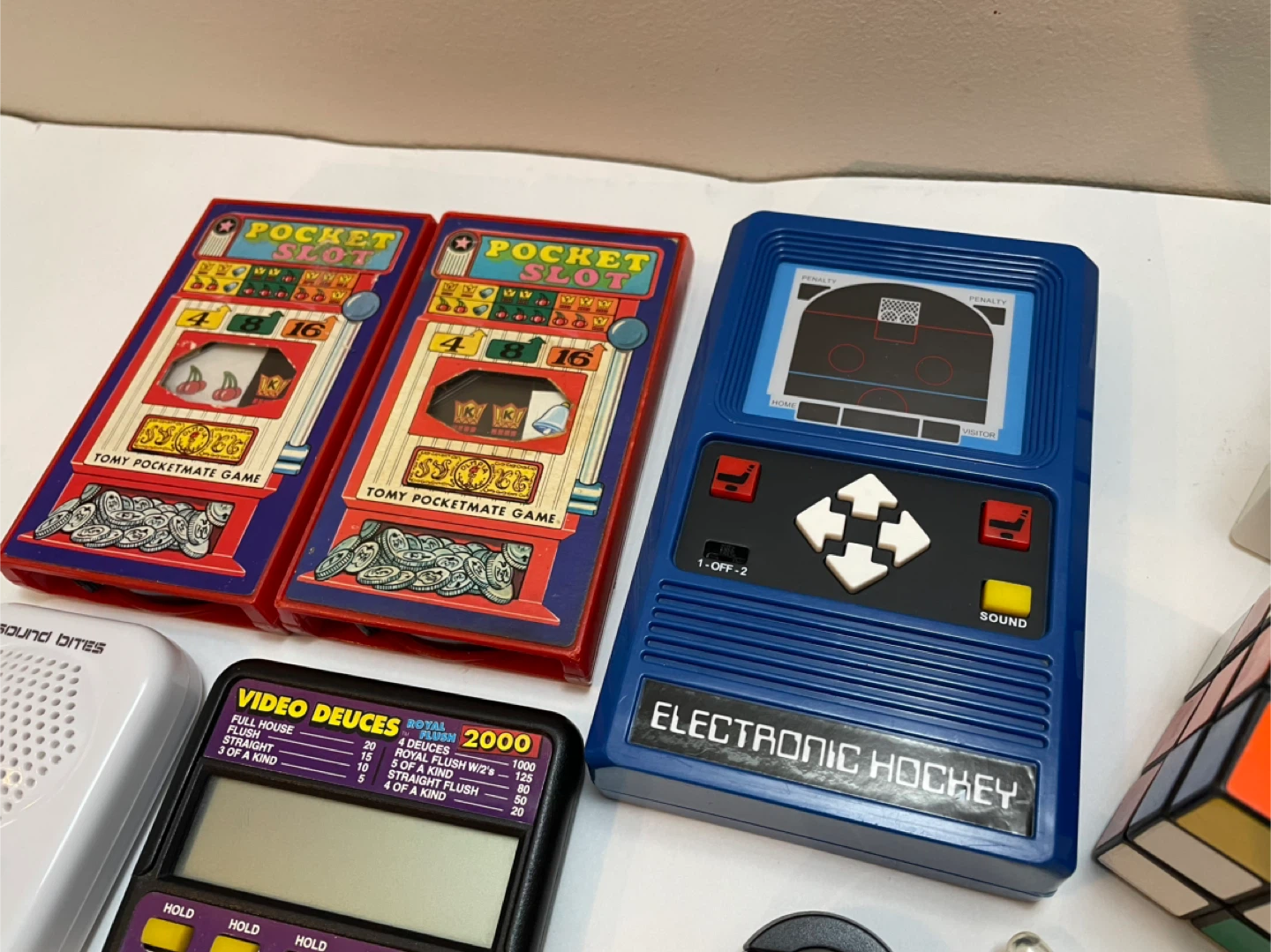 Tomy Pocket Sloty Games and Electronic Hockey - photo 2