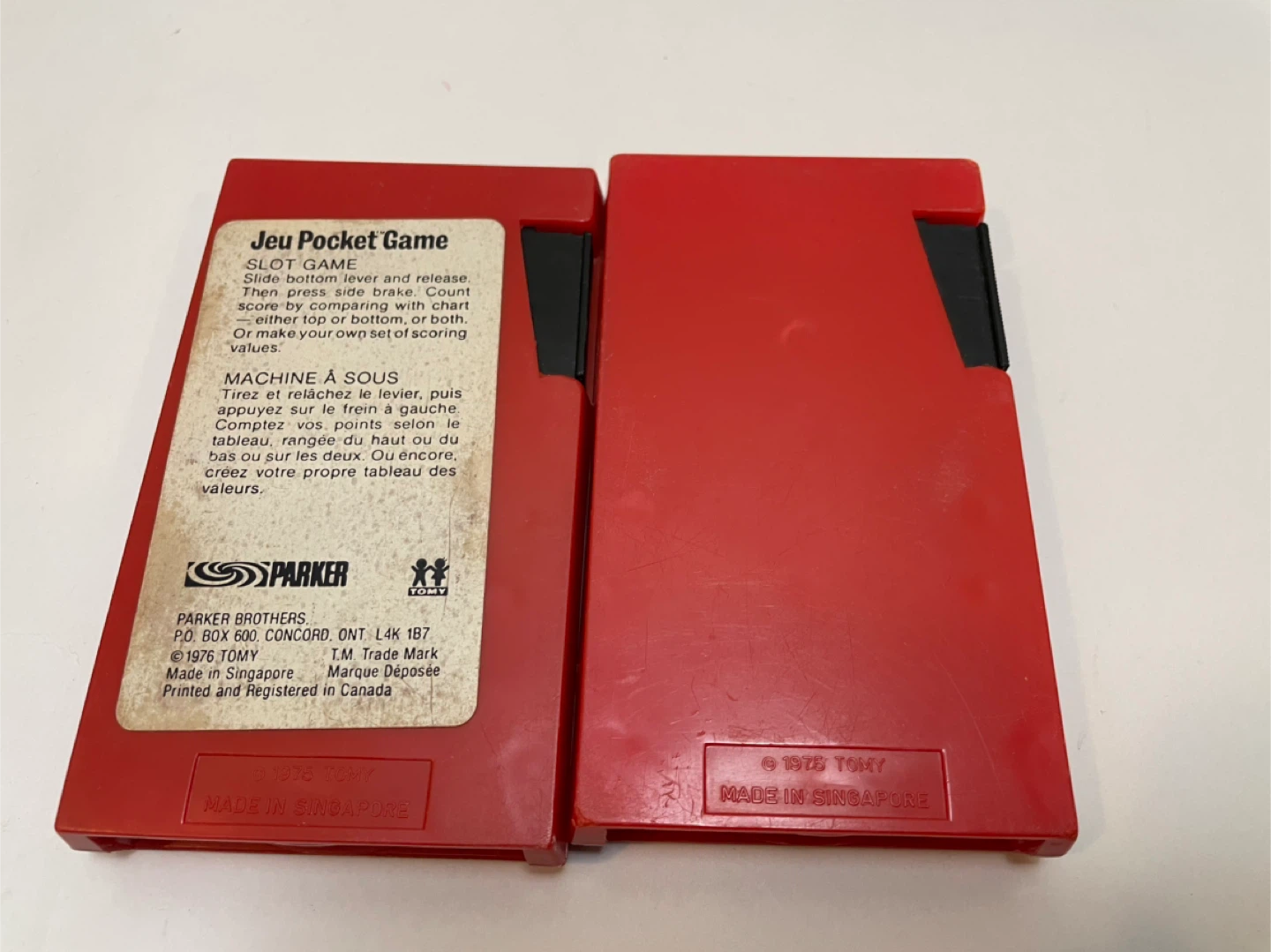 Tomy Pocket Sloty Games and Electronic Hockey - photo 5