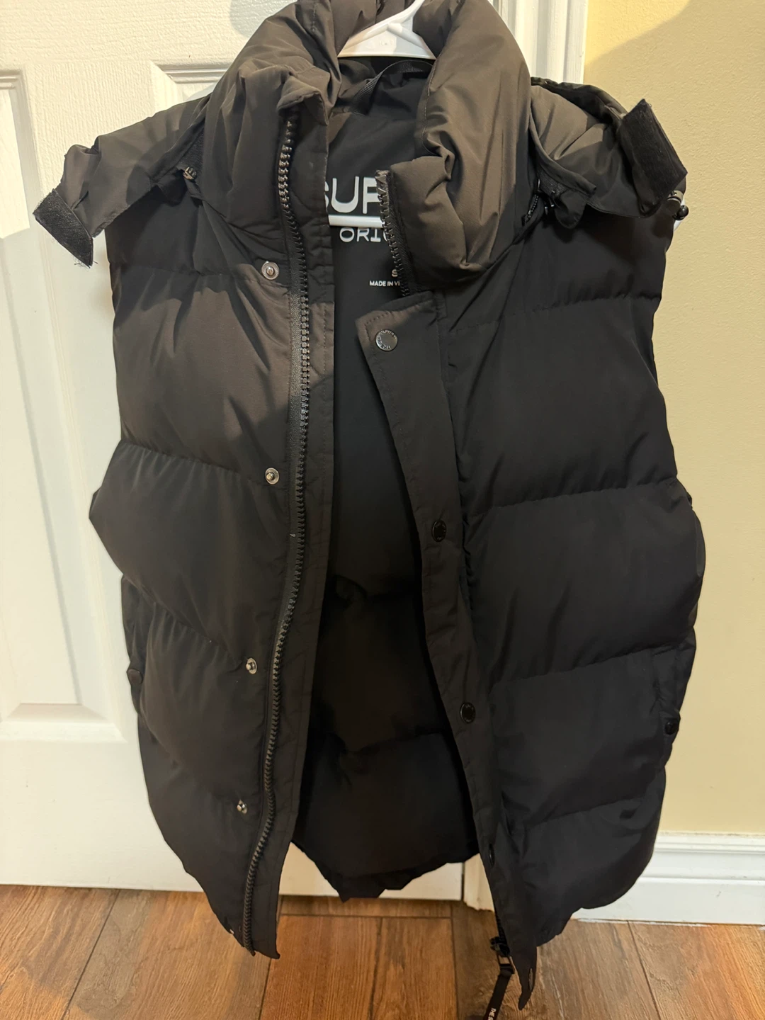 Aritzia The Super Puff Original Vest Black Size S
