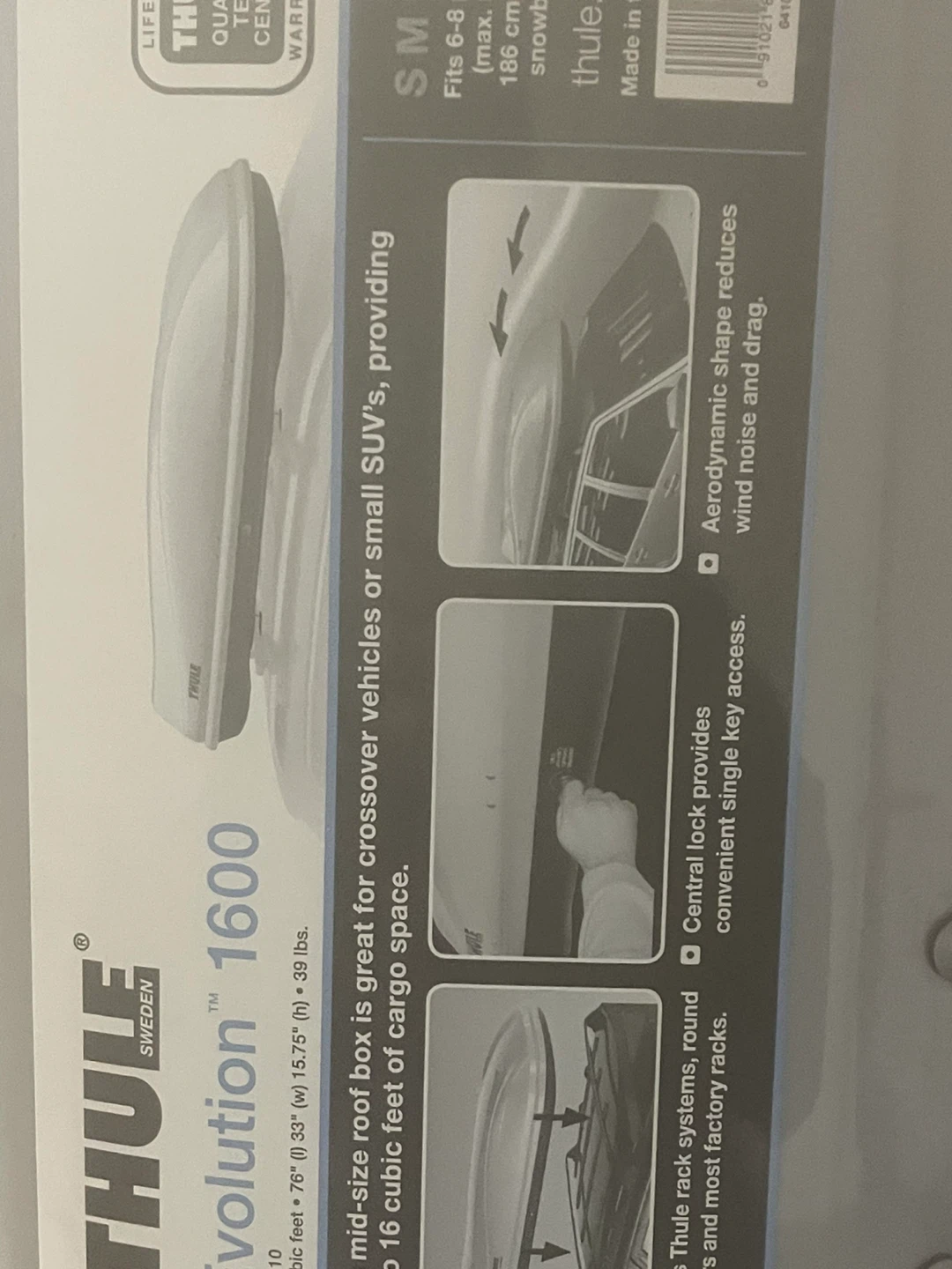 Sweden Thule Cargo Box - photo 5