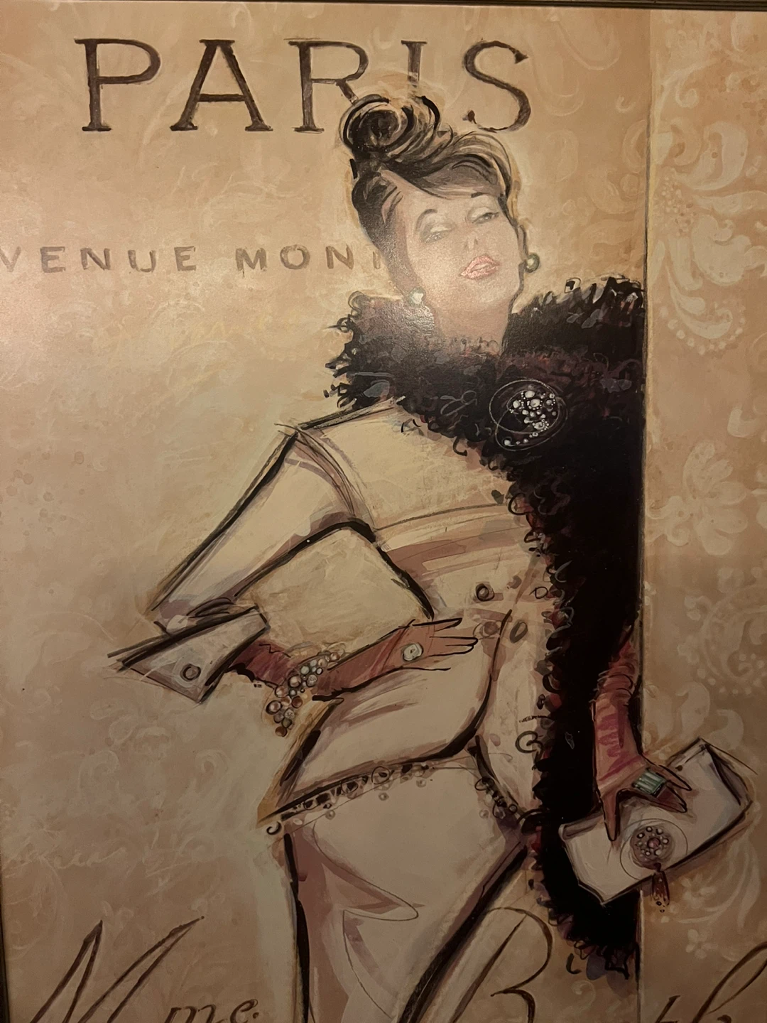 Paris Avenue Montaigne "Mme. Berth" Wall Art - photo 2