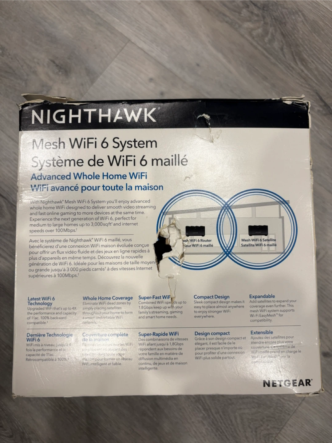 NETGEAR Nighthawk Mesh WiFi 6 System (MK62) - photo 3